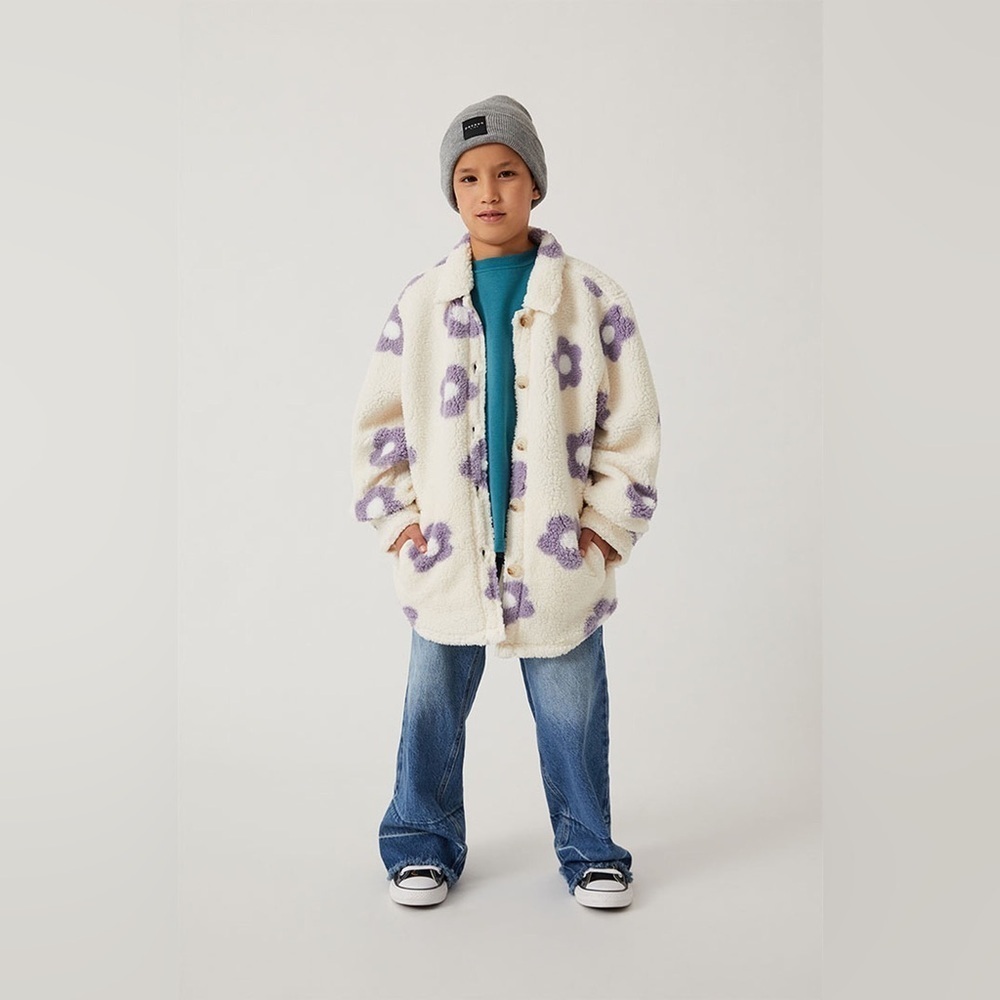 PacSun fleece floral jacket - Picture 9 of 12